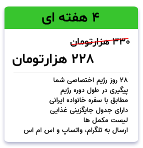 1ماهه - 228 هزار تومان